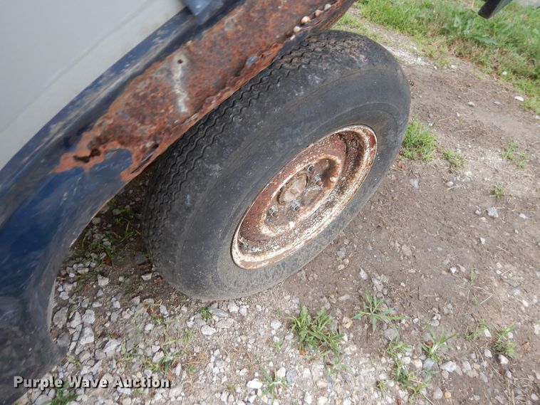 image for item GT9344 Shop built utility trailer