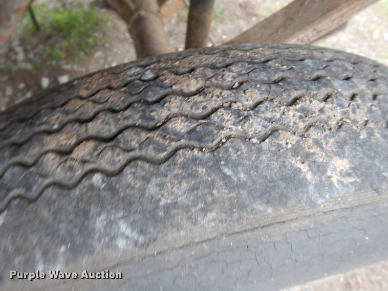 image for item GT9344 Shop built utility trailer