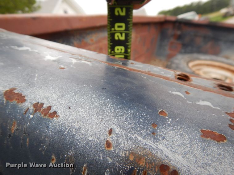 image for item GT9344 Shop built utility trailer