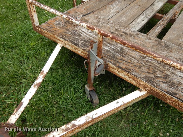 image for item GT9345 Shop built utility trailer