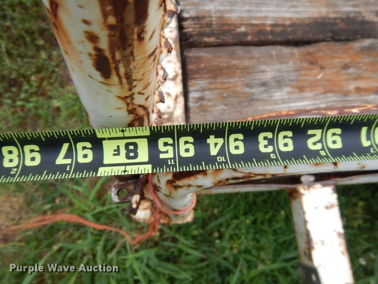 image for item GT9345 Shop built utility trailer