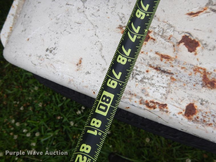 image for item GT9345 Shop built utility trailer