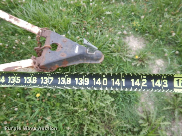 image for item GT9345 Shop built utility trailer