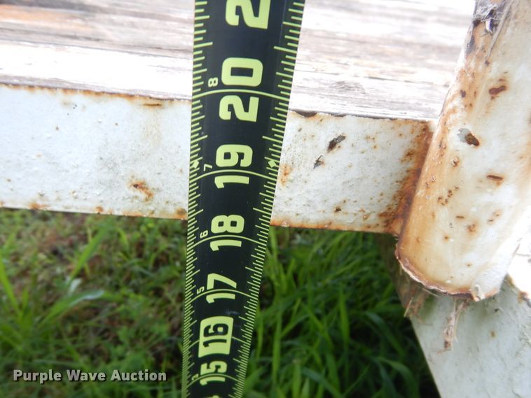 image for item GT9345 Shop built utility trailer