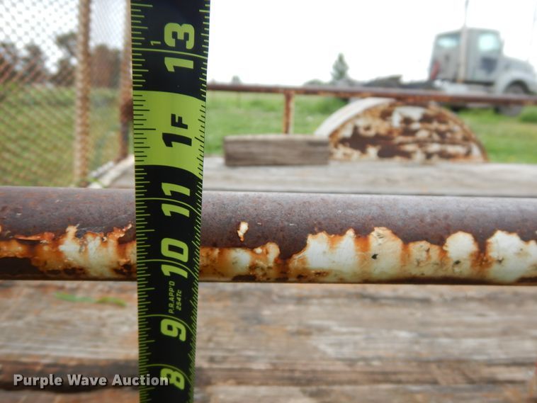 image for item GT9345 Shop built utility trailer