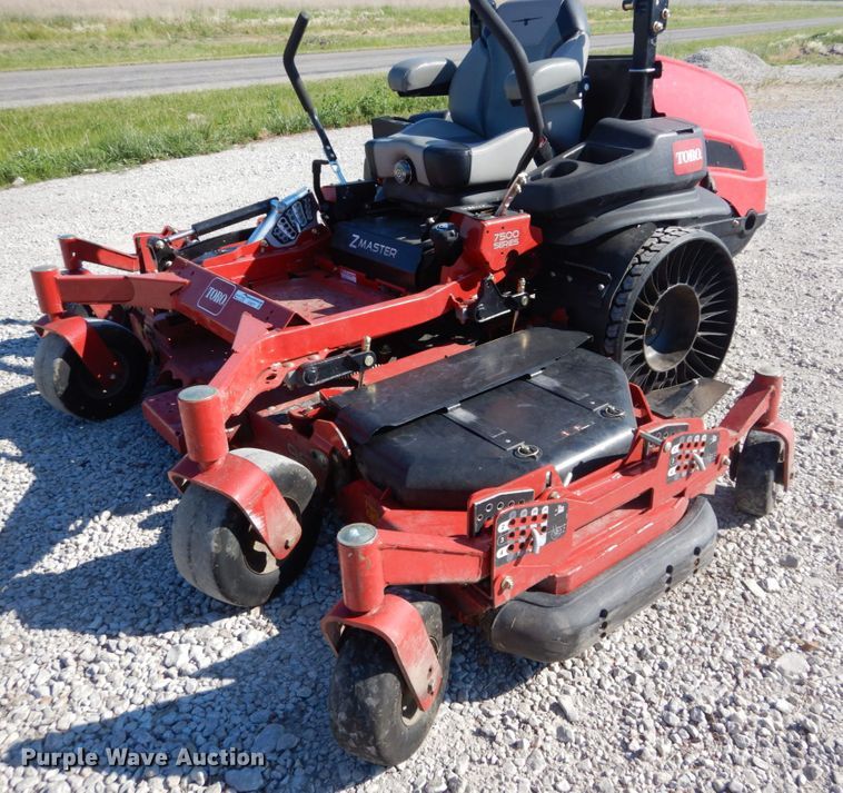 image for item GV9077 2020 Toro Zmaster 7500 ZTR lawn mower