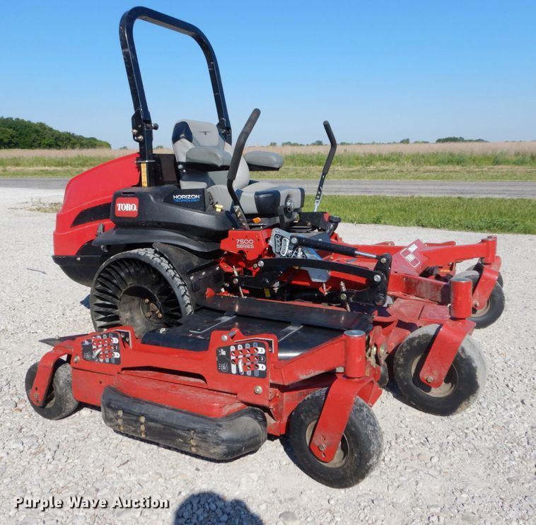 image for item GV9077 2020 Toro Zmaster 7500 ZTR lawn mower