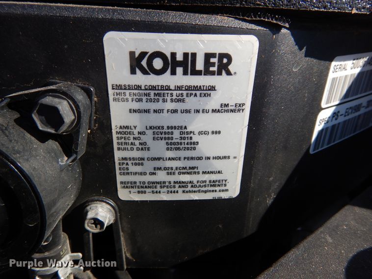 image for item GV9077 2020 Toro Zmaster 7500 ZTR lawn mower