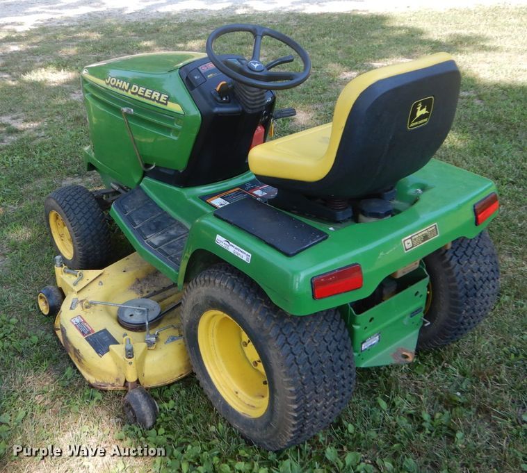 image for item GV9114 John Deere 335 lawn mower