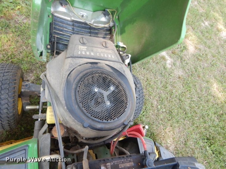 image for item GV9114 John Deere 335 lawn mower