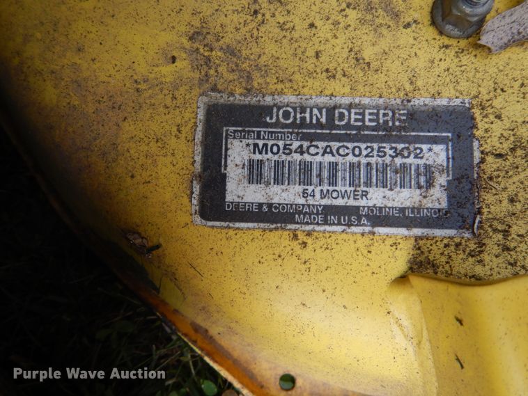 image for item GV9114 John Deere 335 lawn mower