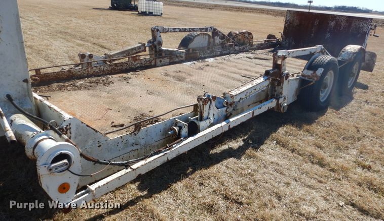 image for item GW9552 1992 Life Time EPG452OW equipment trailer