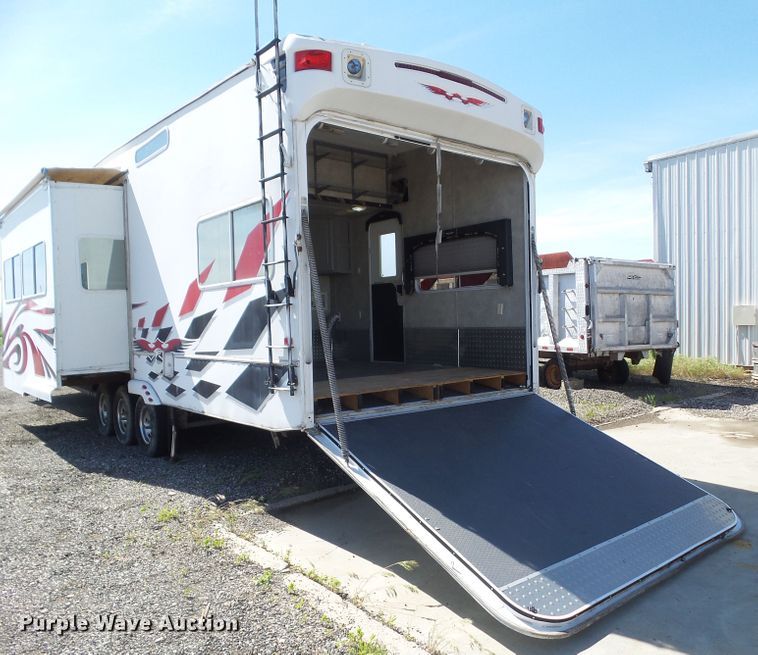 image for item GX9092 2008 Weekend Warrior Full Throttle  toy hauler camper