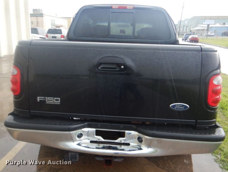 image for item GY9827 2001 Ford F150  SuperCrew pickup truck