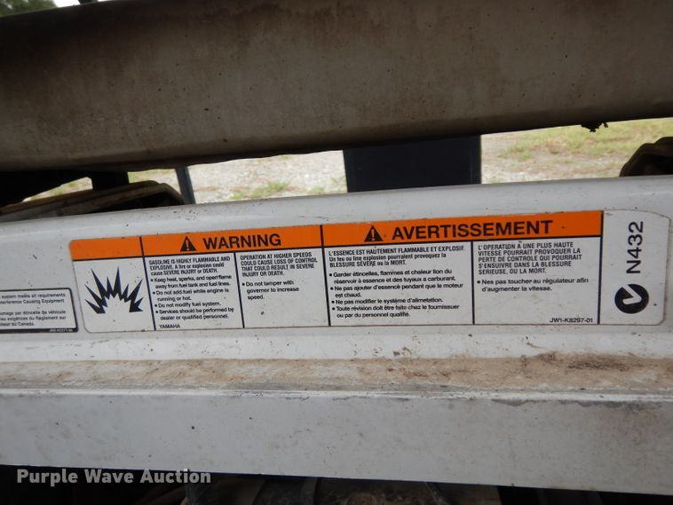 image for item HC9666 2012 Yamaha Concierge 6  golf cart