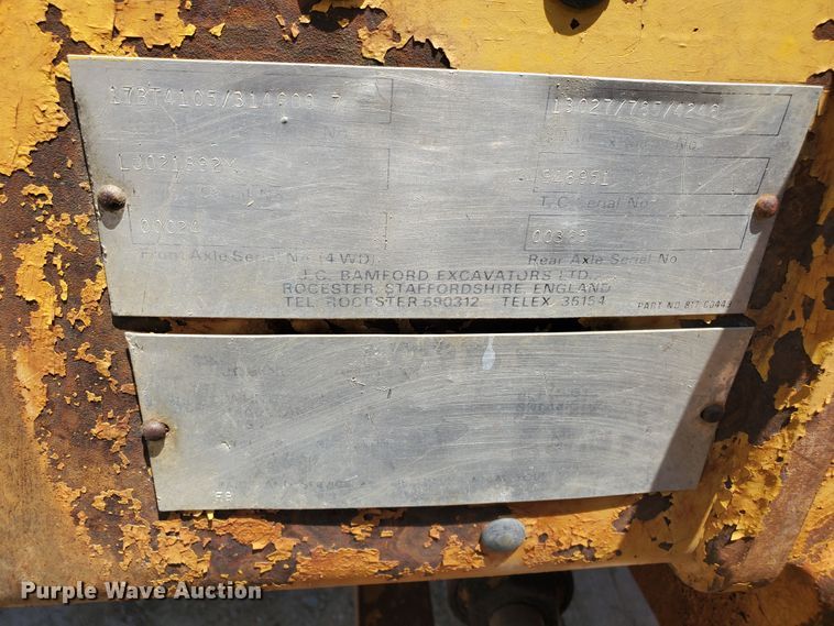 image for item HK9085 JCB 1700B  backhoe