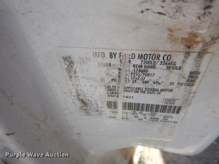 image for item HM9227 2006 Ford F150  SuperCab pickup truck