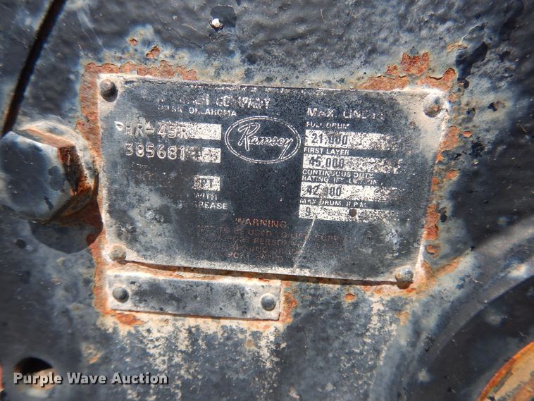 image for item HO9768 Ramsey winch