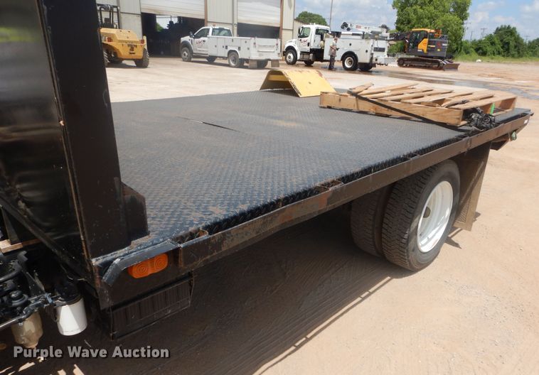 image for item HS9707 2007 Isuzu NQR  flatbed truck