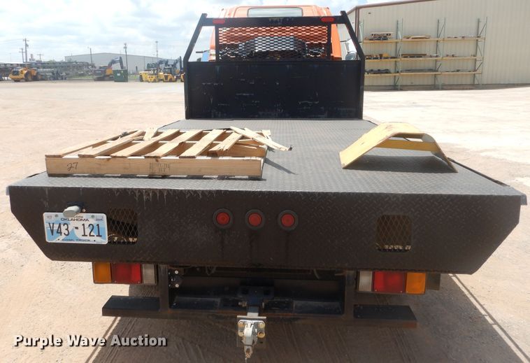 image for item HS9707 2007 Isuzu NQR  flatbed truck
