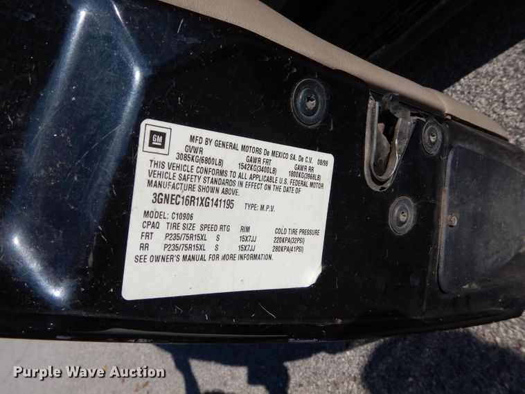 image for item HS9710 1999 Chevrolet Suburban C1500  SUV