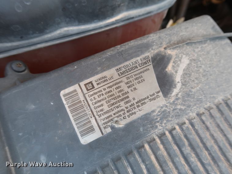 image for item HT9564 2012 Chevrolet Silverado 2500HD  utility bed pickup truck