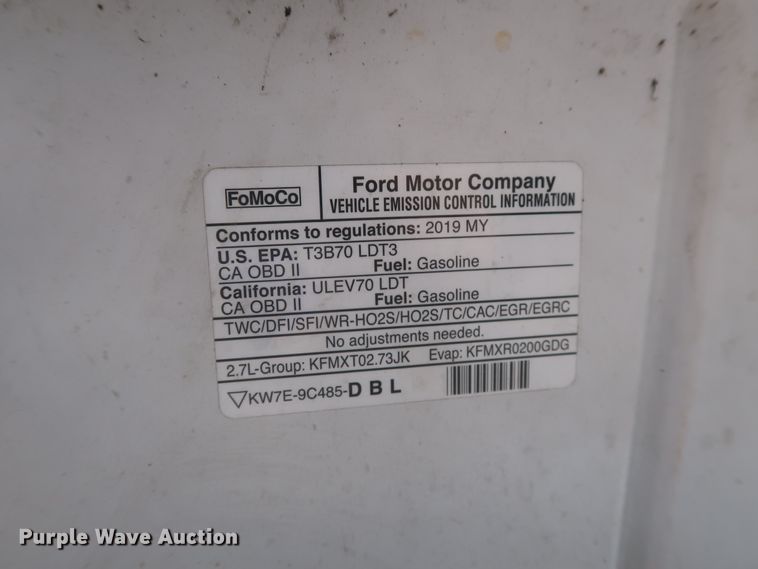 image for item HT9571 2019 Ford F150 XLT  SuperCrew pickup truck