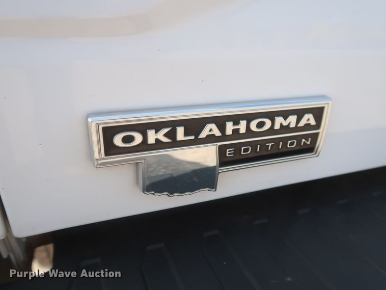 image for item HT9572 2015 Ford F150 XLT Oklahoma Edition  SuperCrew pickup truck