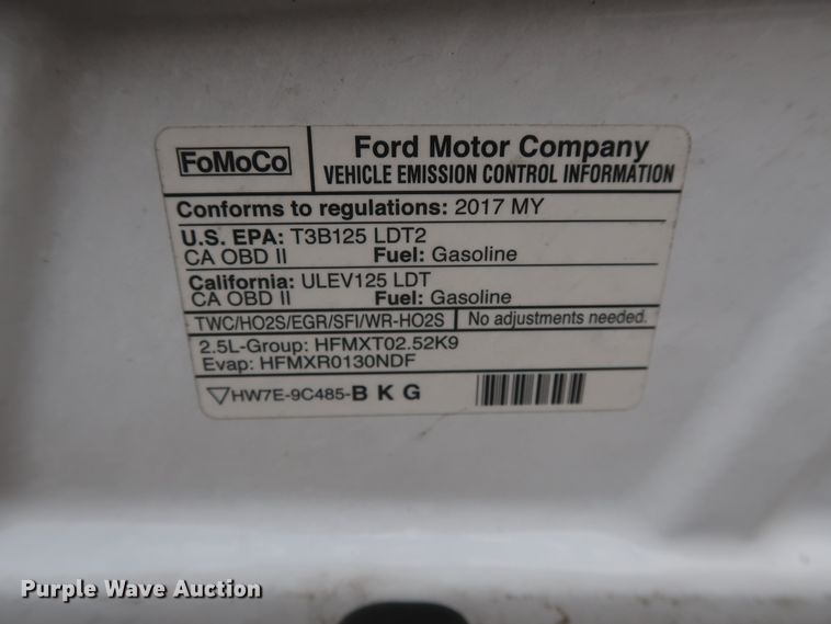 image for item HT9577 2017 Ford Transit Connect  van