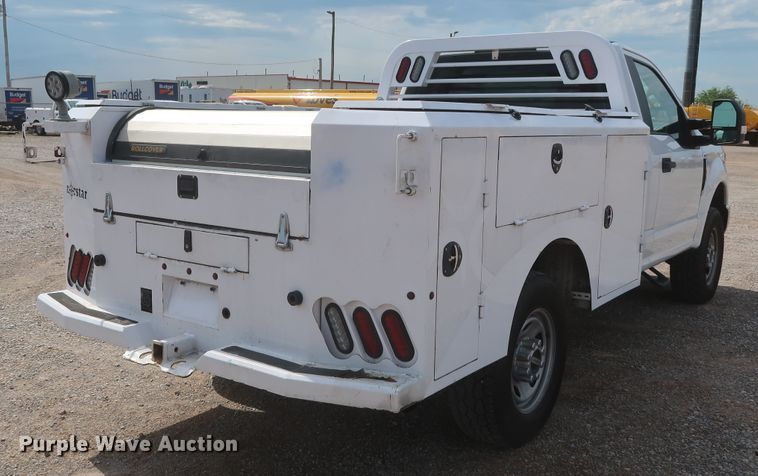 image for item HT9584 2017 Ford F350 Super Duty XL  utility bed pickup truck