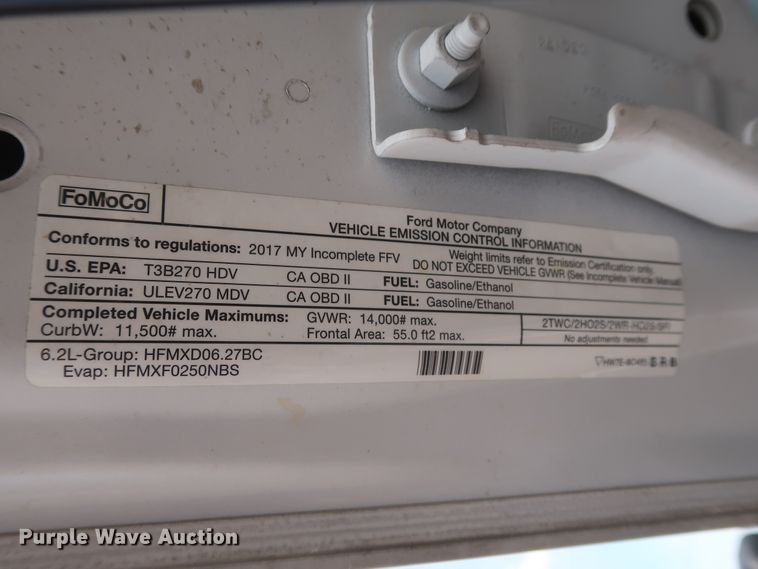 image for item HT9584 2017 Ford F350 Super Duty XL  utility bed pickup truck