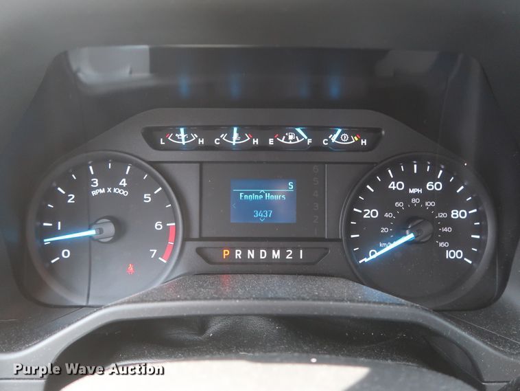 image for item HT9586 2017 Ford F350 Super Duty XL  utility bed pickup truck