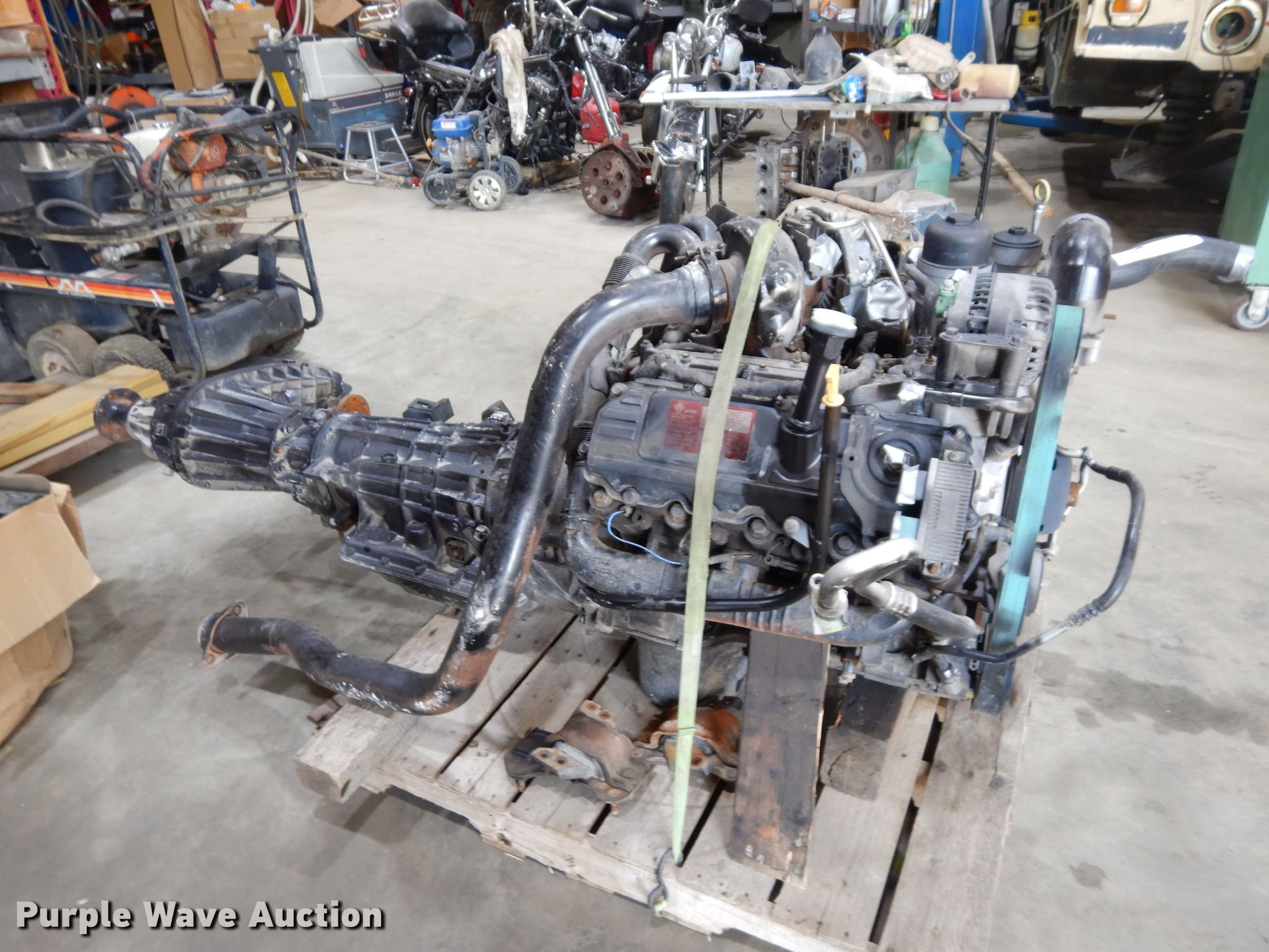 Ford 6.0L diesel engine and transmission in Tulsa, OK Item GT9327
