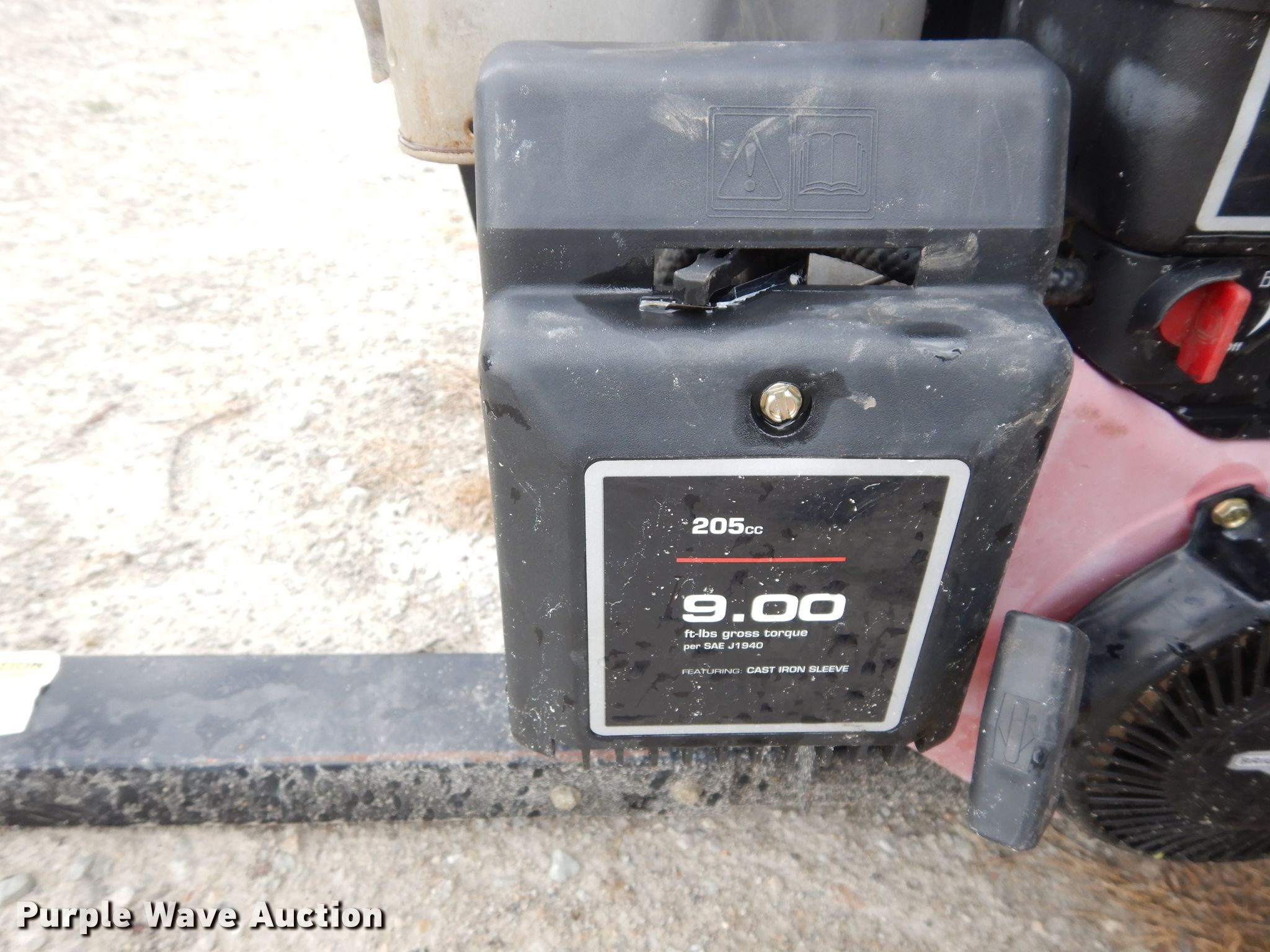Brinly LVS33 PolyVAC lawn vacuum system in Galena, KS Item GT9332