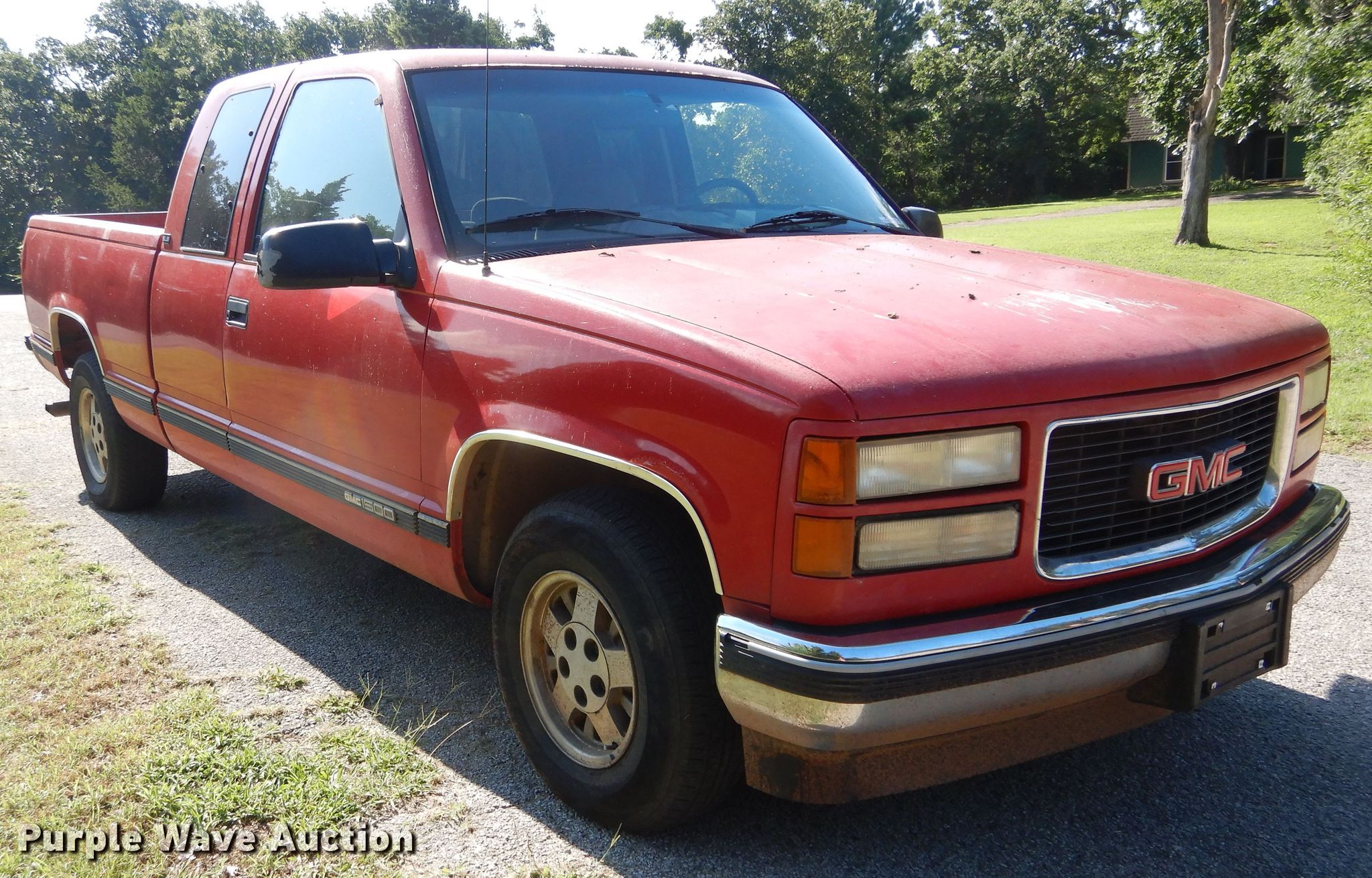 1995 GMC Sierra 1500 Club Cab pickup truck in Guthrie, OK Item HS9709