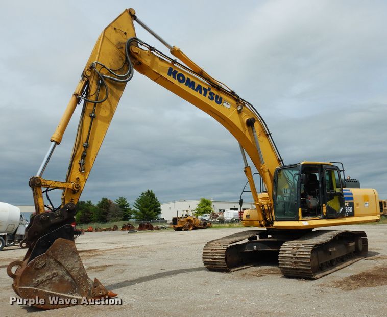 image for item DF4202 2013 Komatsu PC360LC-10  hydraulic excavator