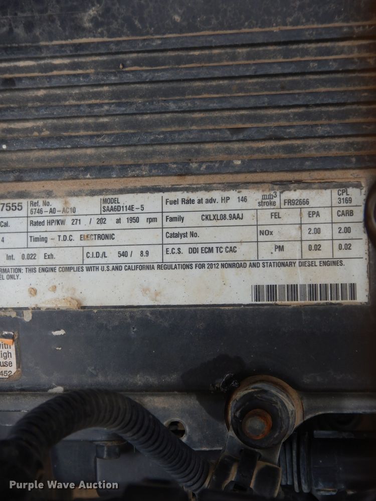 image for item DF4202 2013 Komatsu PC360LC-10  hydraulic excavator