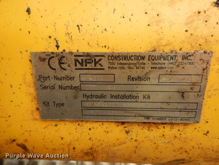 image for item DF4202 2013 Komatsu PC360LC-10  hydraulic excavator