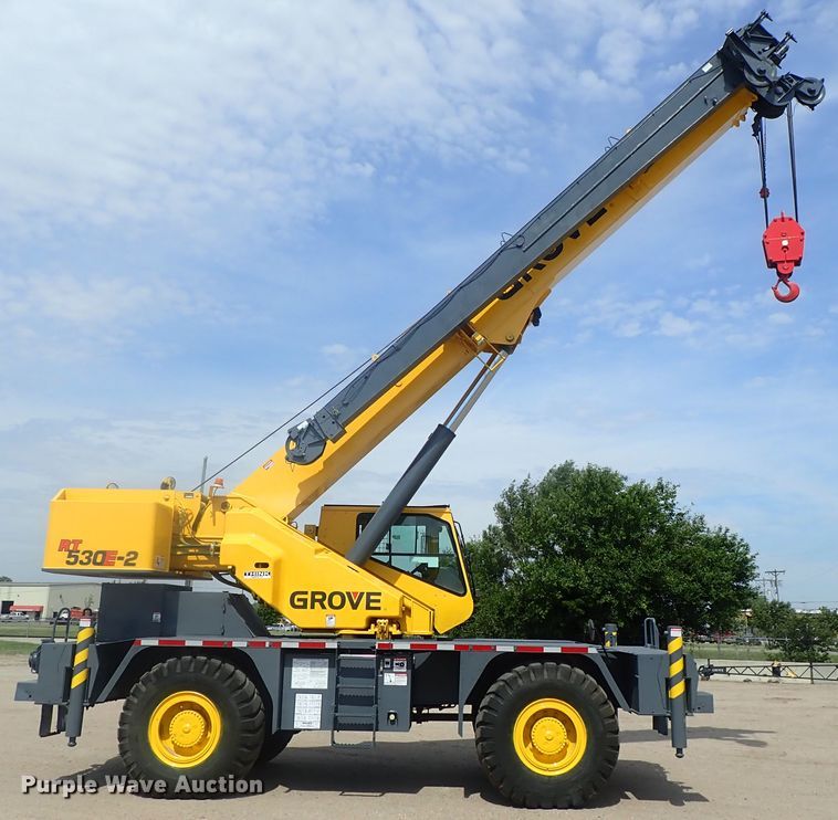 image for item DG2276 2008 Grove RT530E-2  crane
