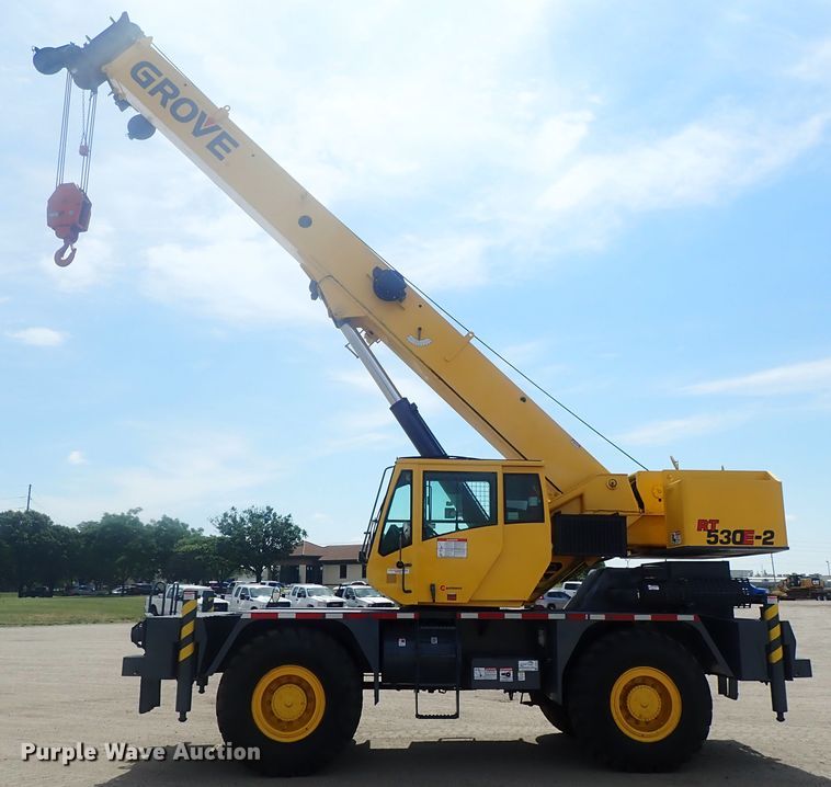 image for item DG2276 2008 Grove RT530E-2  crane