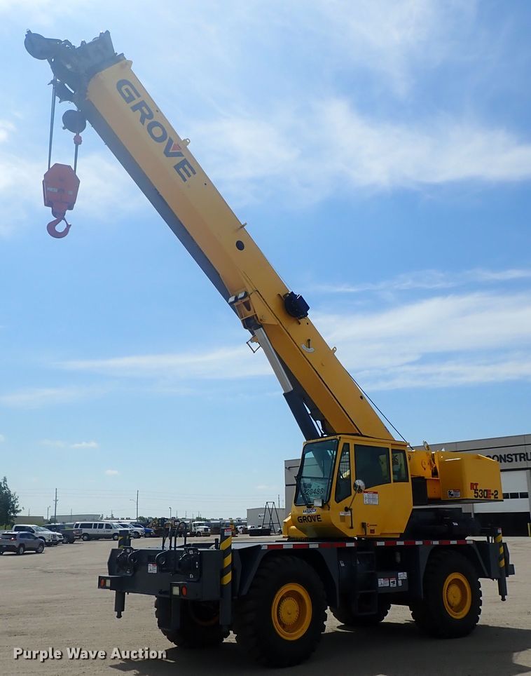 image for item DG2276 2008 Grove RT530E-2  crane