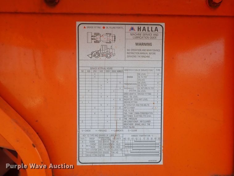 image for item DG2315 Halla HA290E  wheel loader