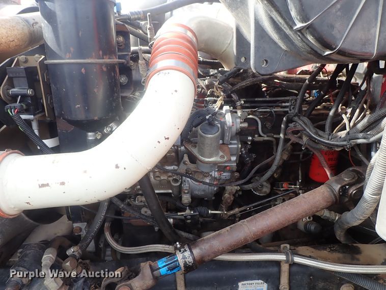 image for item DG2346 1996 Peterbilt 330  service truck with crane