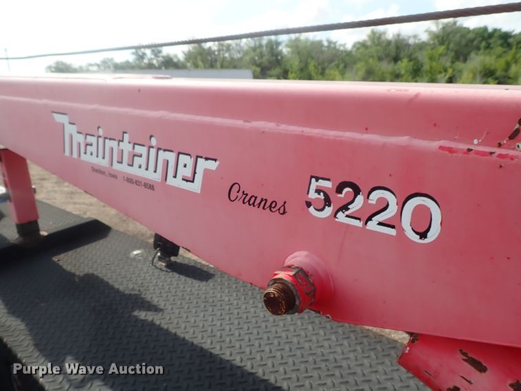 image for item DG2346 1996 Peterbilt 330  service truck with crane