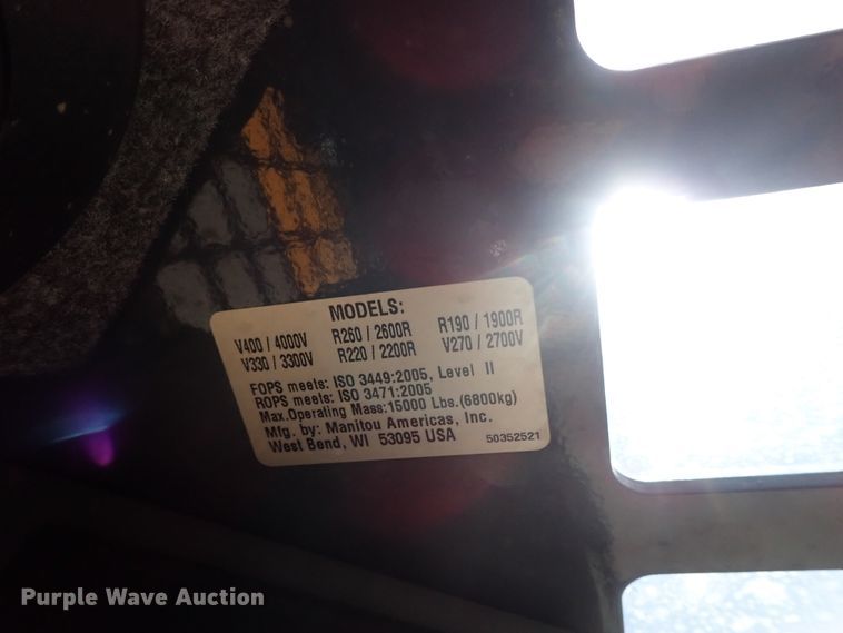 image for item DG2383 2017 Mustang 2200R  skid steer loader