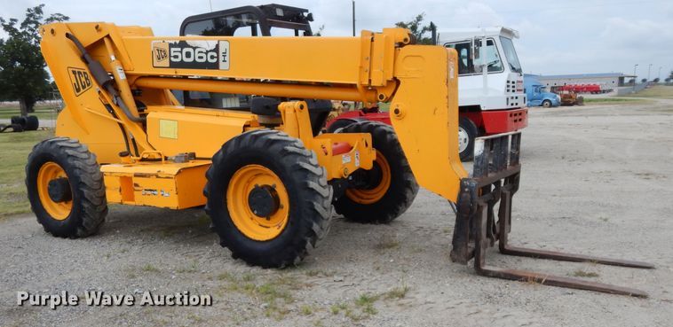 image for item DG6817 2008 JCB 506C HL  telehandler