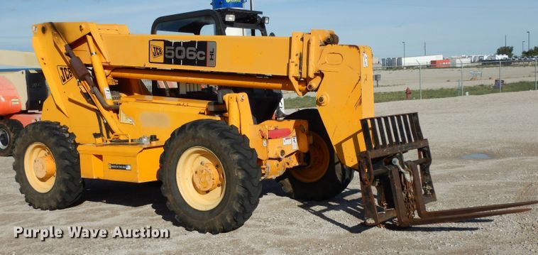 image for item DG6819 2008 JCB 506C HL  telehandler
