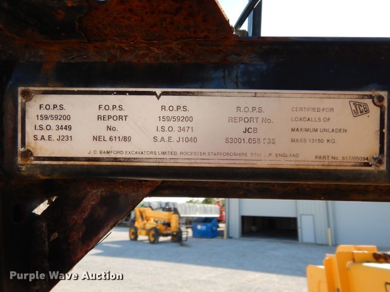 image for item DG6819 2008 JCB 506C HL  telehandler