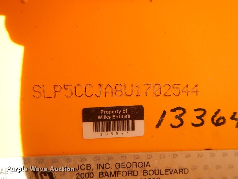 image for item DG6820 2007 JCB 506C HL  telehandler