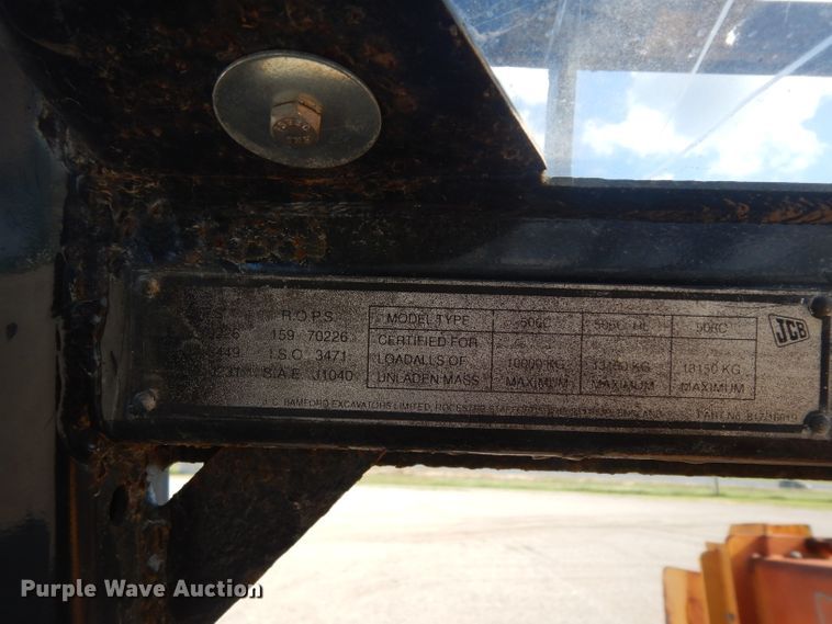 image for item DG6829 2006 JCB 506C HL  telehandler